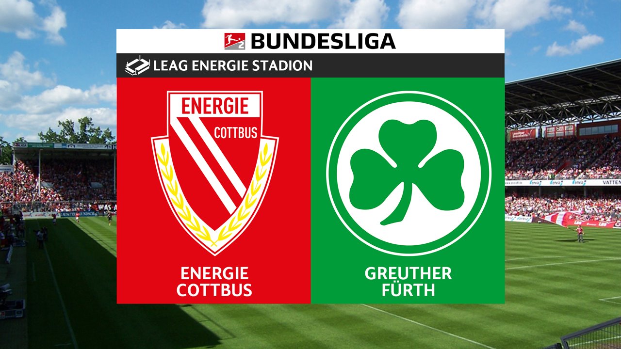 Energie Cottbus vs Greuther Fürth poster