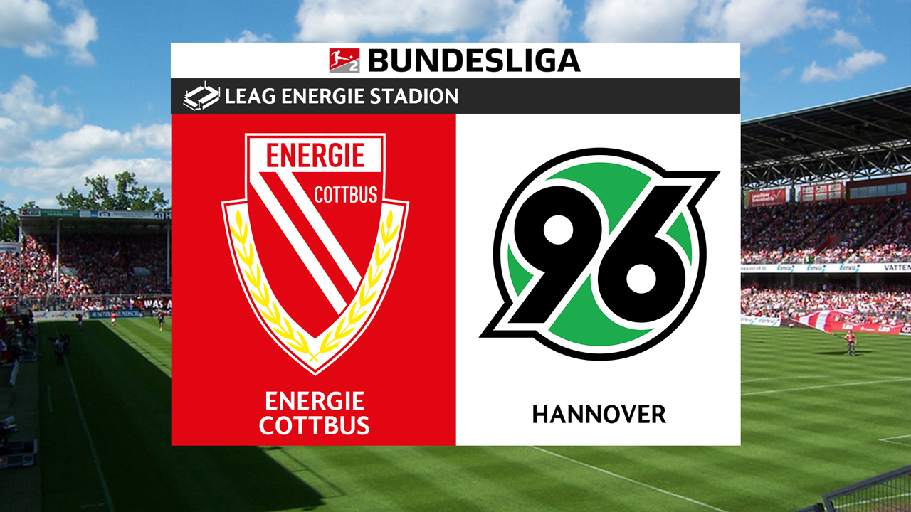 Energie Cottbus vs Hannover 96 poster