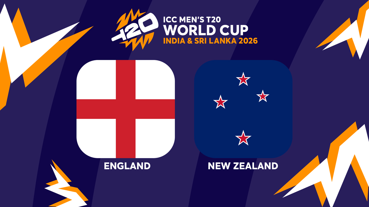 England Cricket vs New Zealand Cricket poster