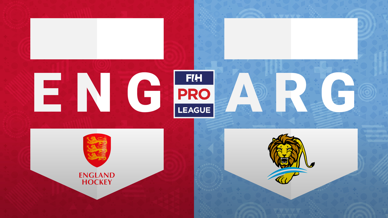 England Hockey vs Argentina Hockey poster