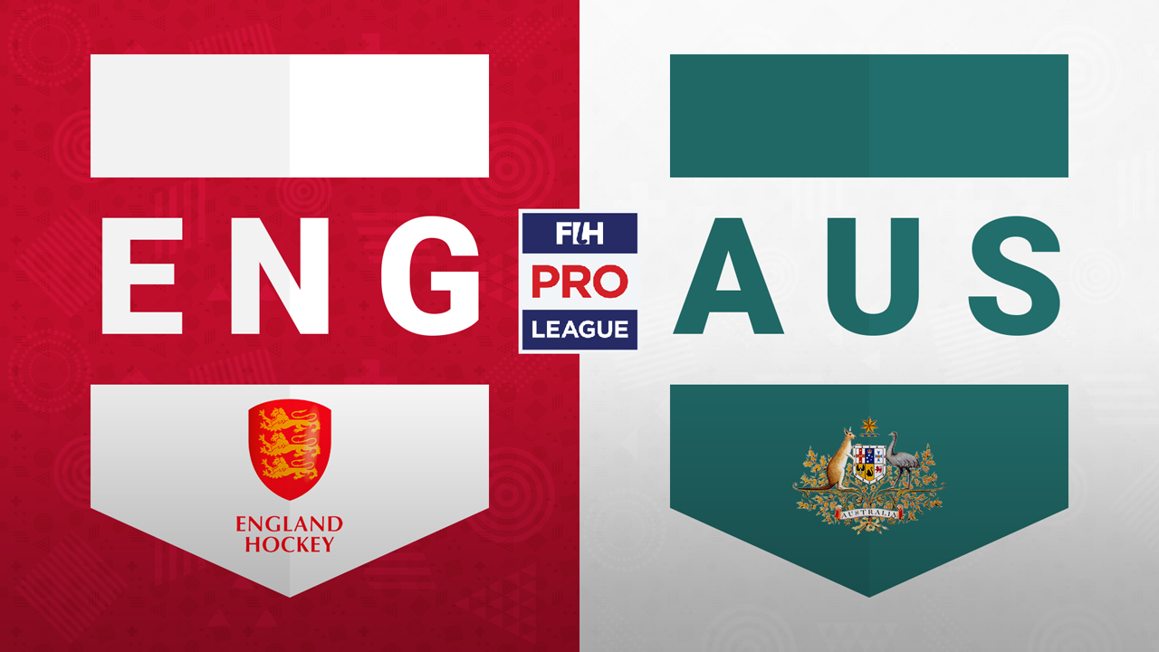England Hockey vs Australia Hockey poster