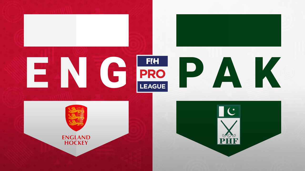 England Hockey vs Pakistan Hockey poster