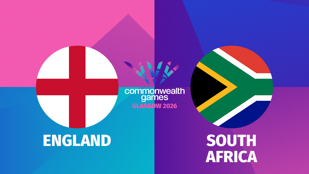 England Netball vs South Africa Netball poster