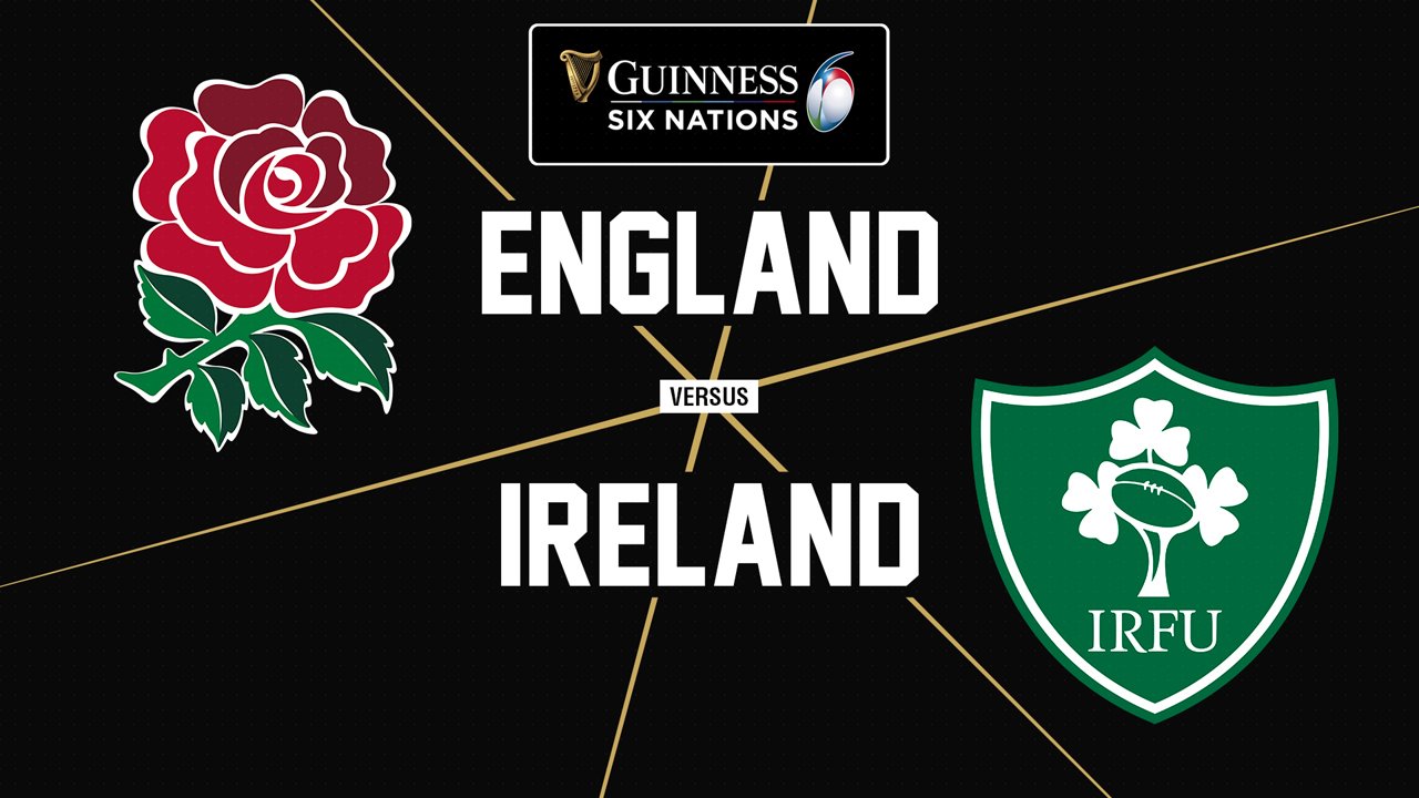 England Rugby vs Ireland Rugby poster