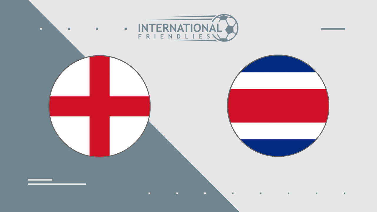 England vs Costa Rica poster