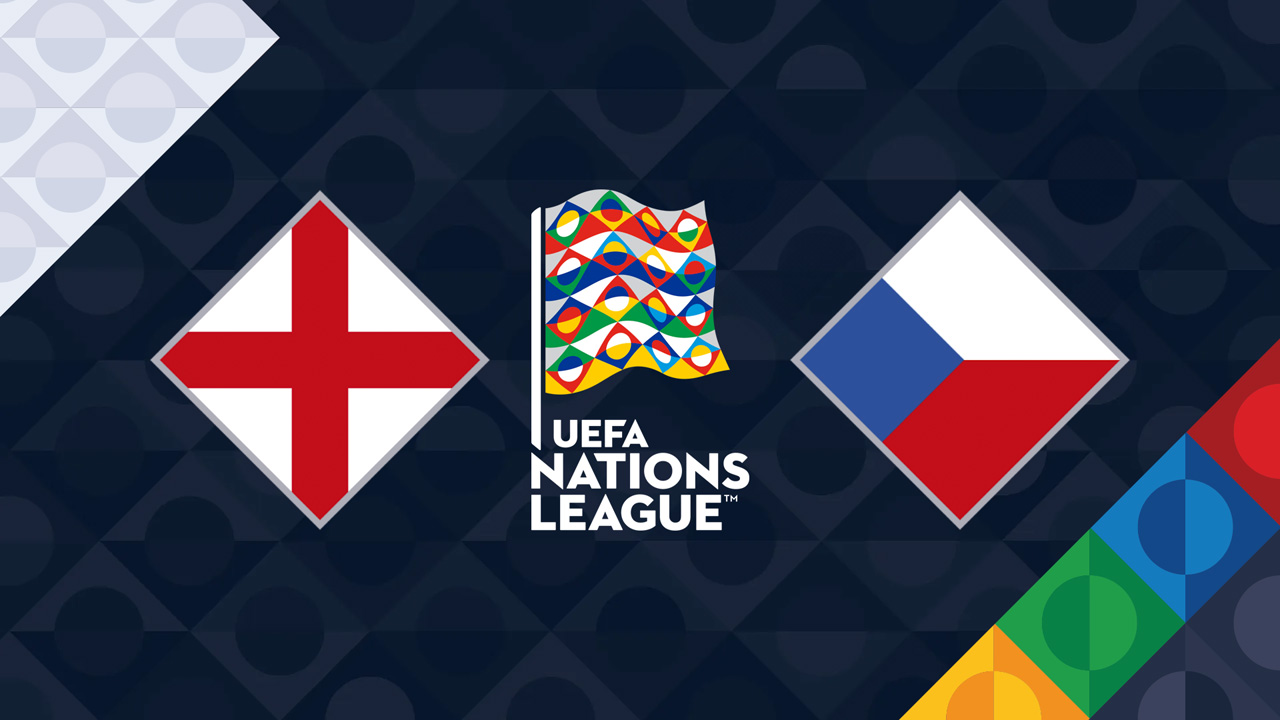 England vs Czech Republic poster