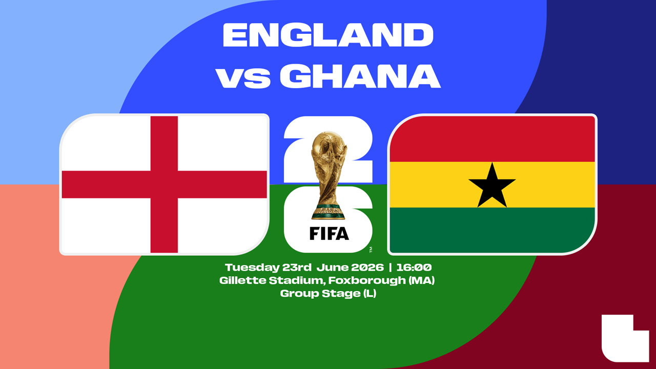 England vs Ghana poster