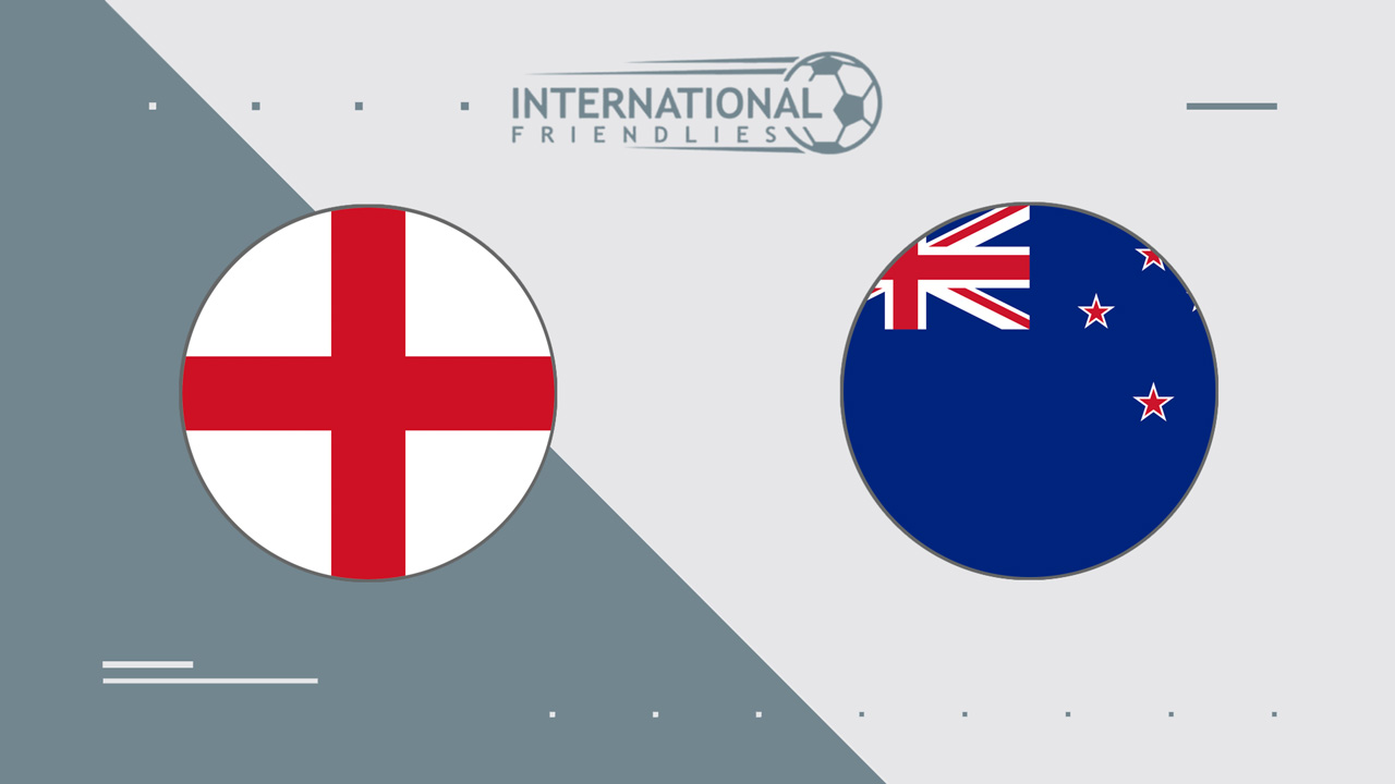 England vs New Zealand poster