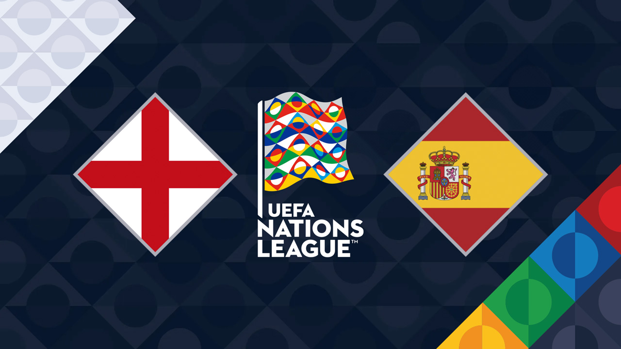 England vs Spain poster
