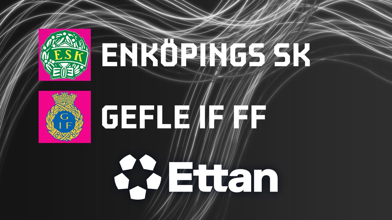 Enköping vs Gefle poster