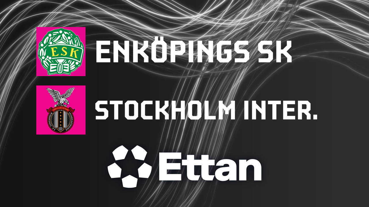 Enköping vs Stockholm Internazionale poster