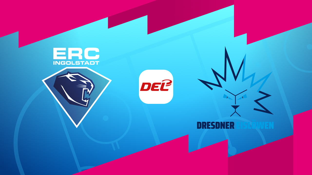 ERC Ingolstadt vs Dresdner Eislowen poster