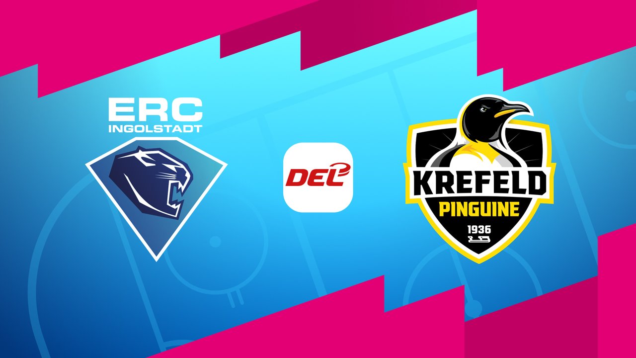 ERC Ingolstadt vs Krefeld Pinguine poster