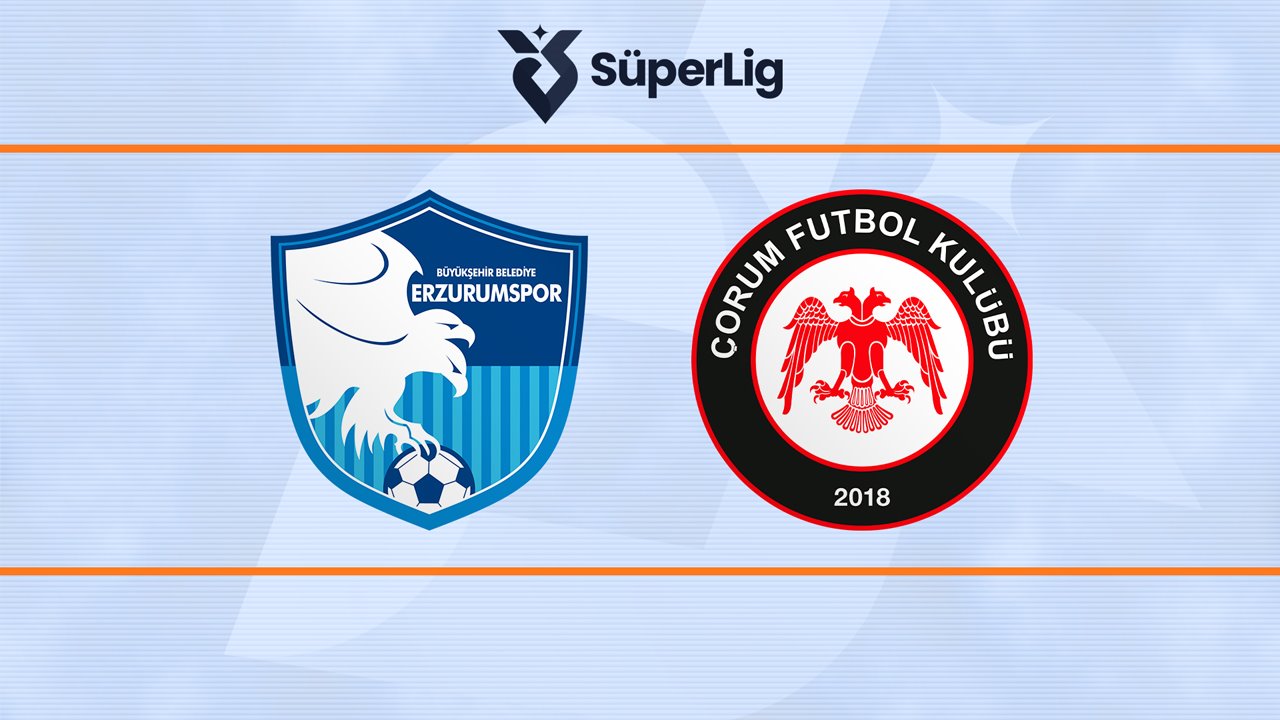 Erzurumspor vs Çorum poster