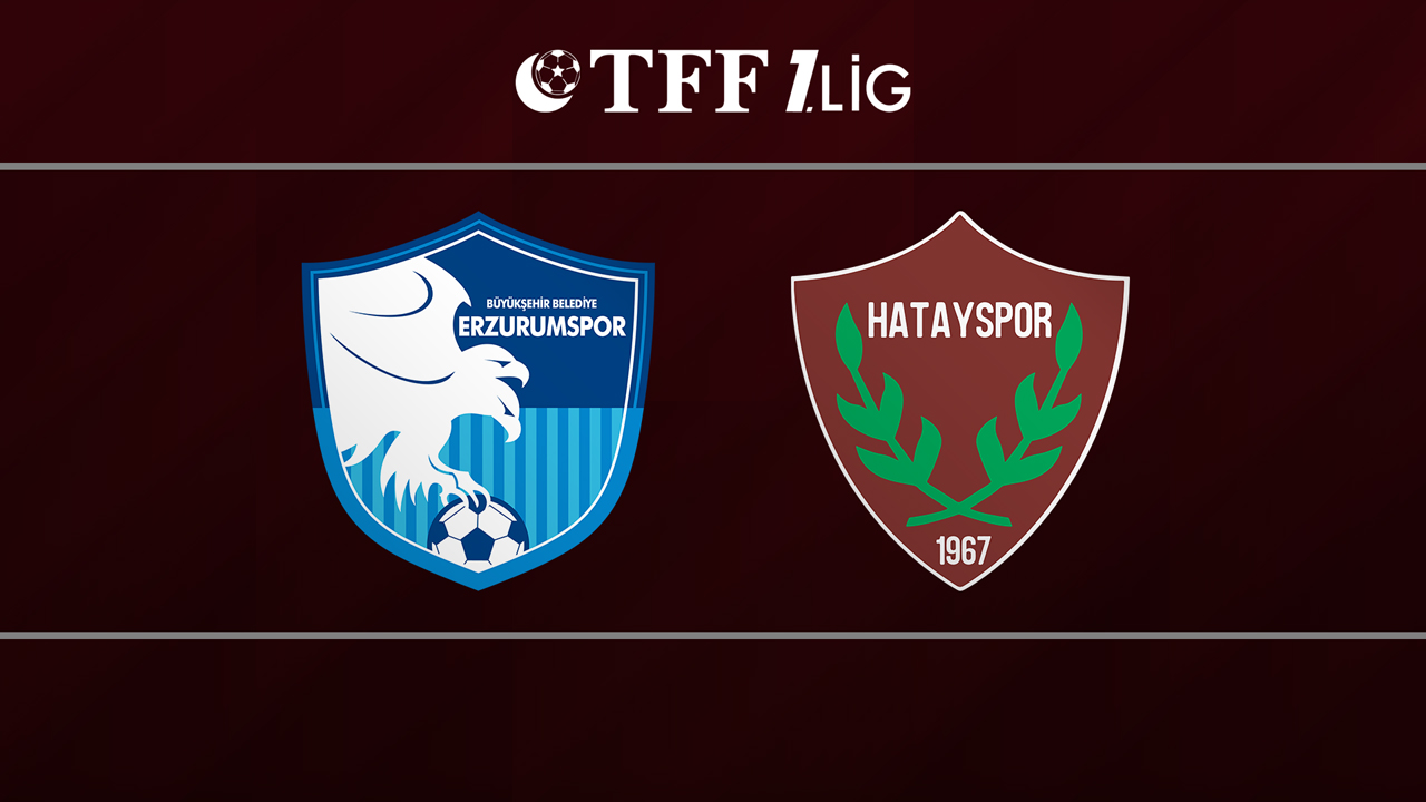 Erzurumspor vs Hatayspor poster