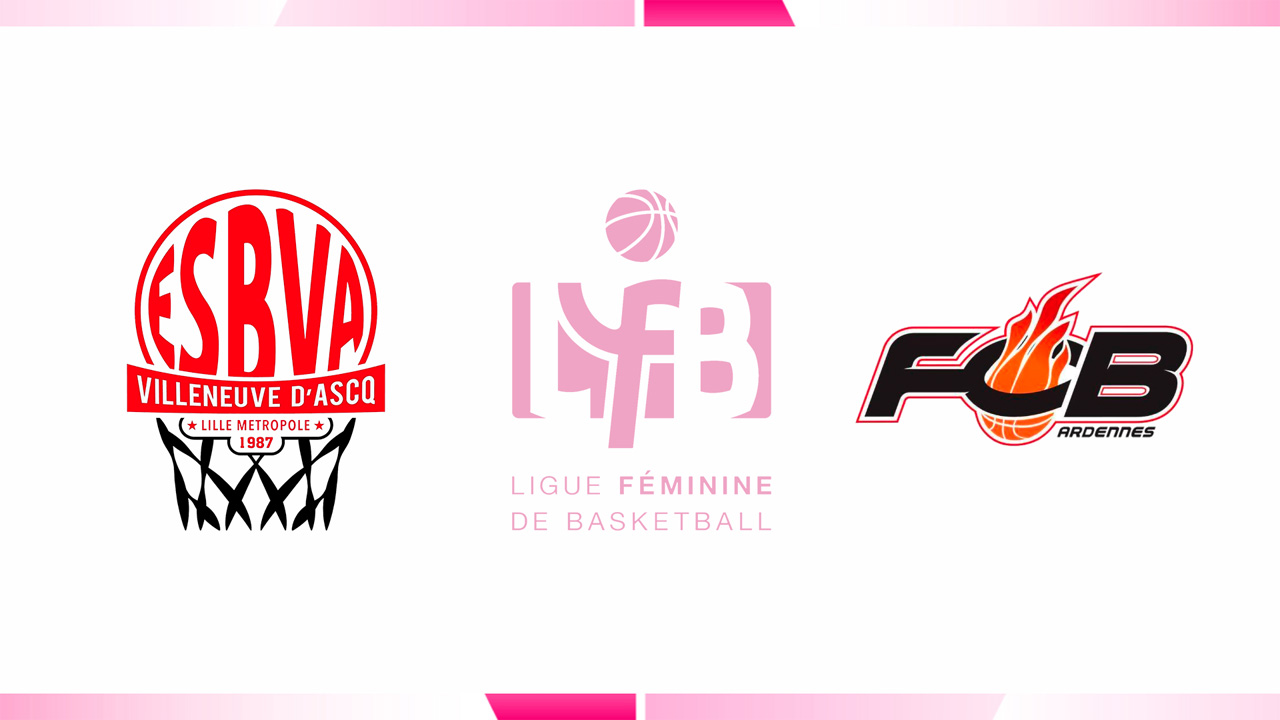 ESB Villeneuve-dAscq Women vs Flammes Carolo Basket poster