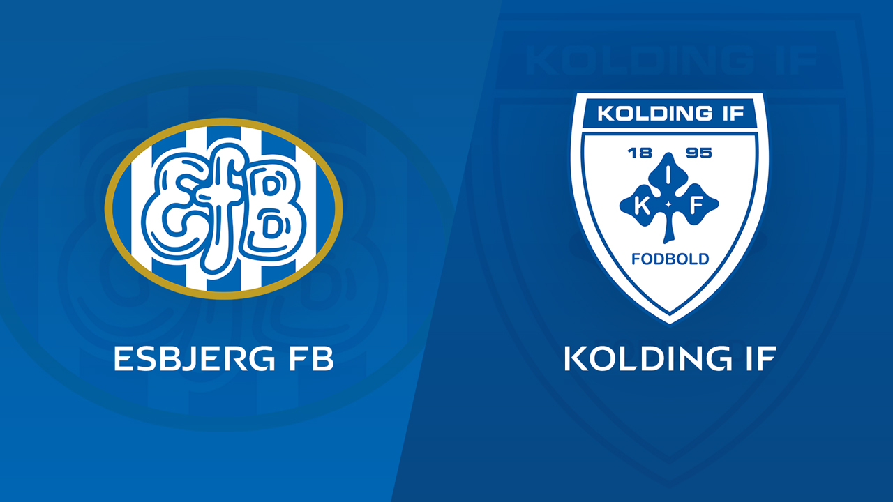Esbjerg vs Kolding IF poster
