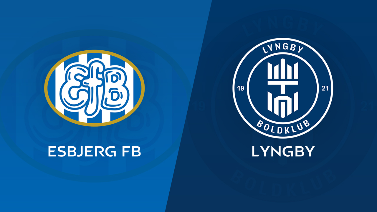 Esbjerg vs Lyngby poster