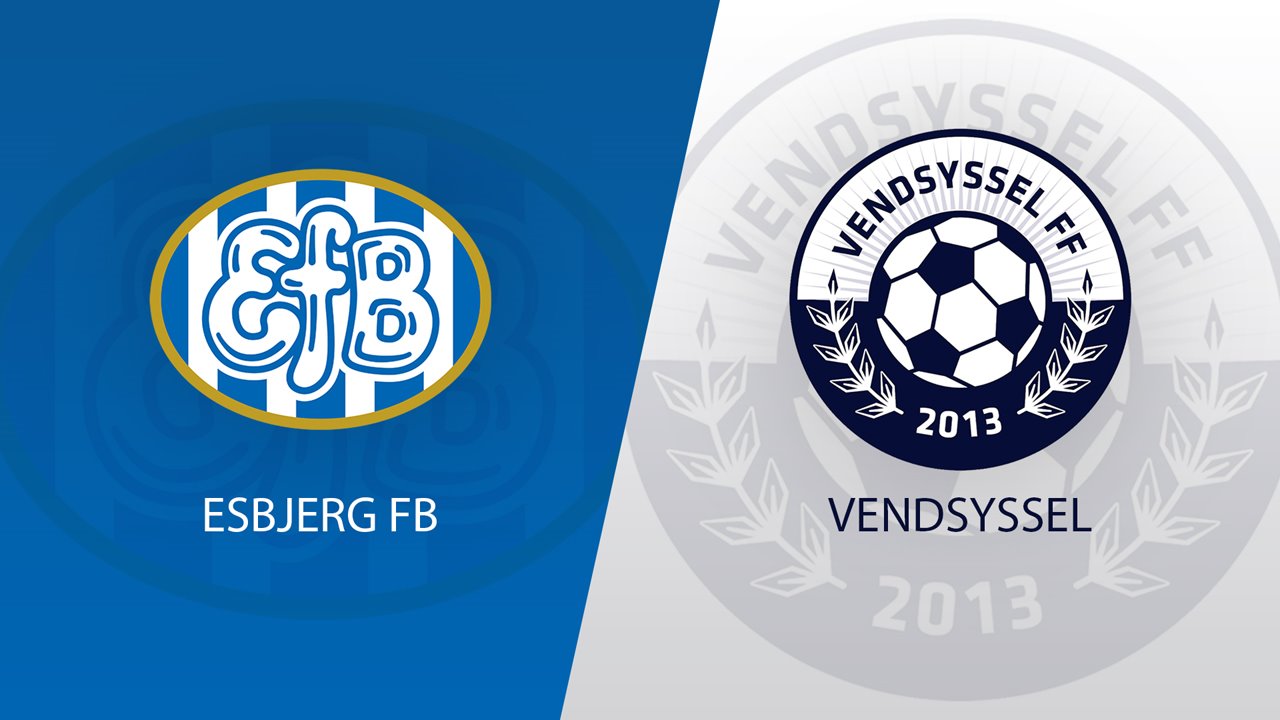 Esbjerg vs Vendsyssel poster