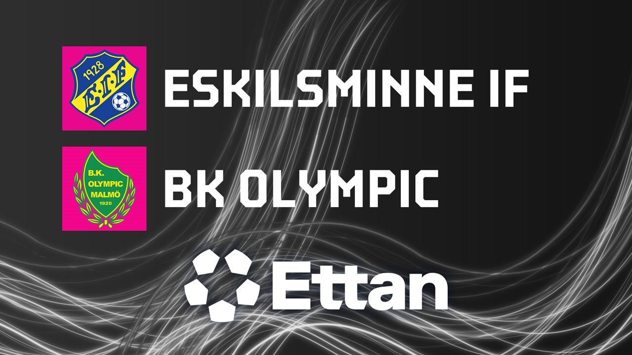 Eskilsminne vs BK Olympic poster