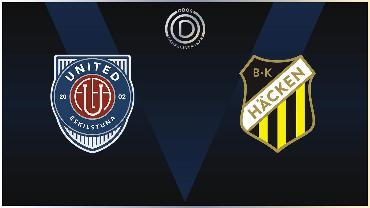 Eskilstuna United Women vs BK Häcken Women poster