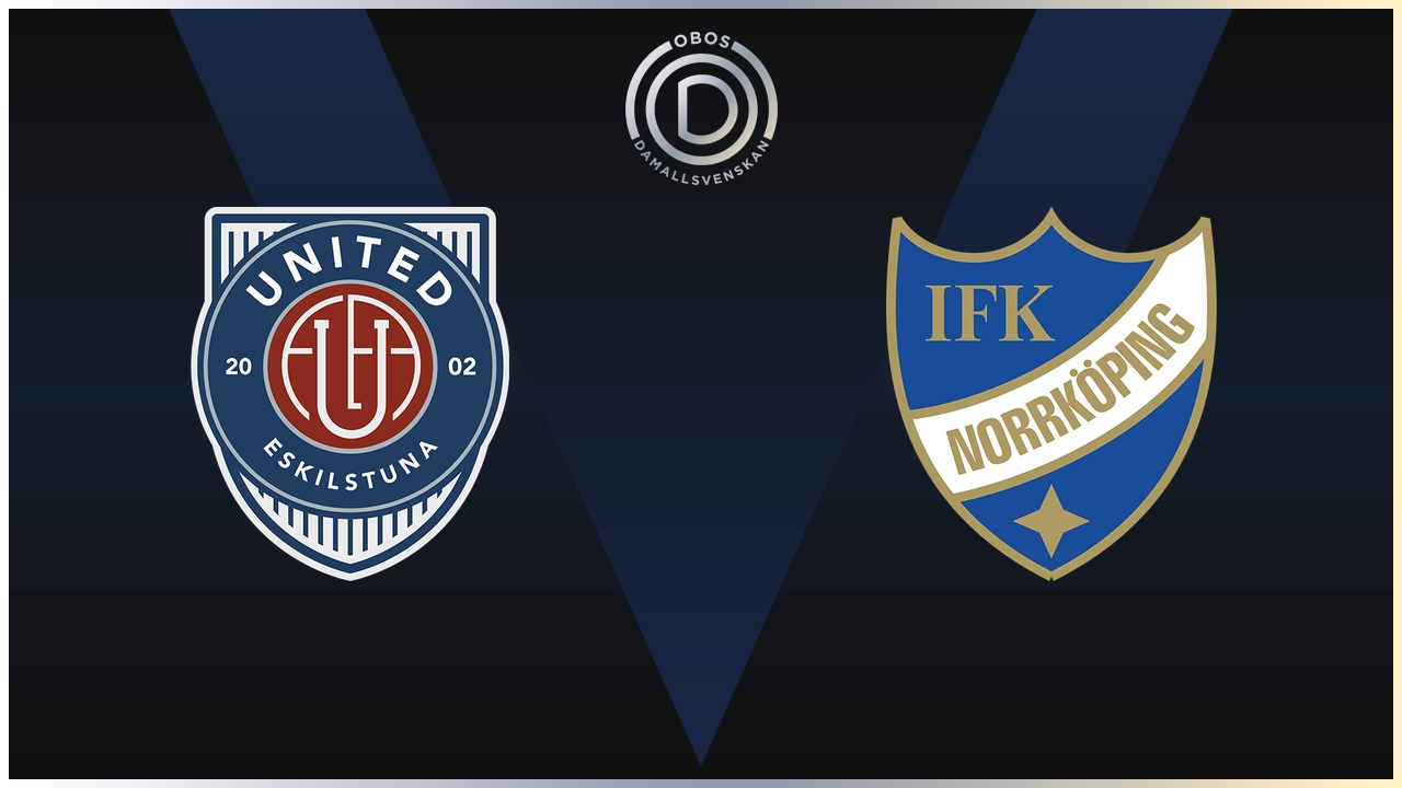 Eskilstuna United Women vs Norrköping Women poster