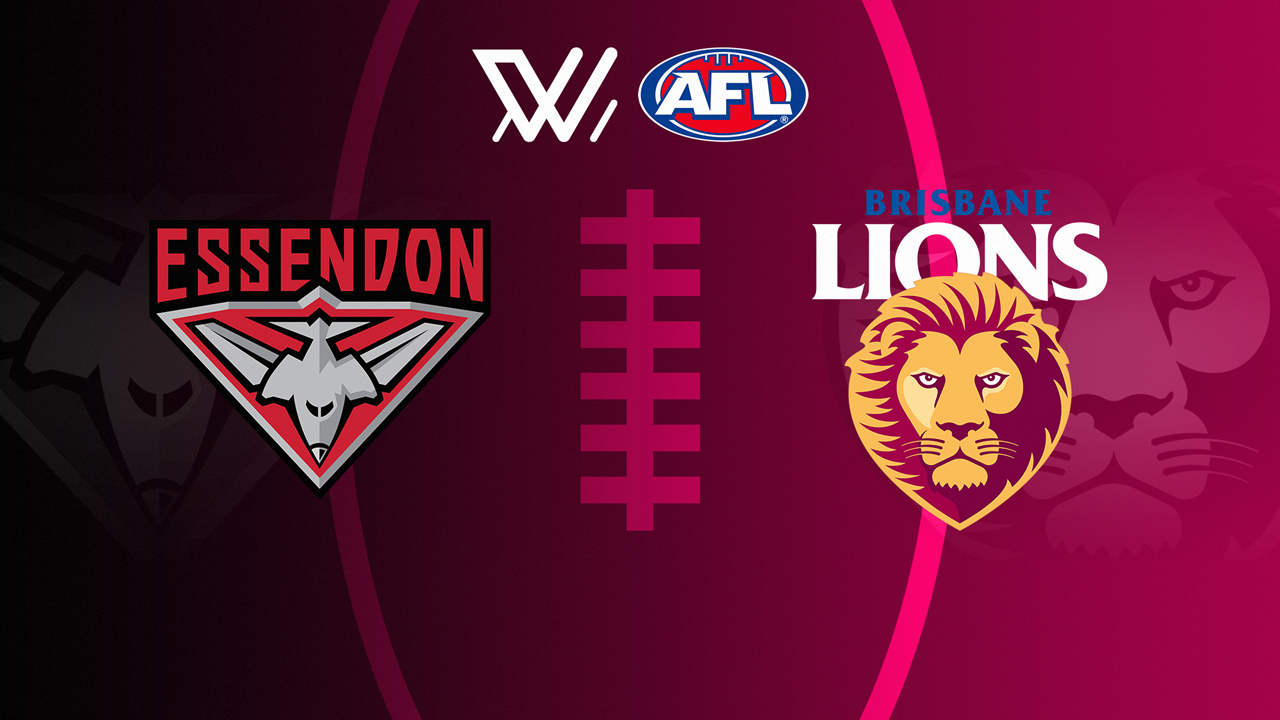 Essendon Bombers Women vs Brisbane Lions Women poster