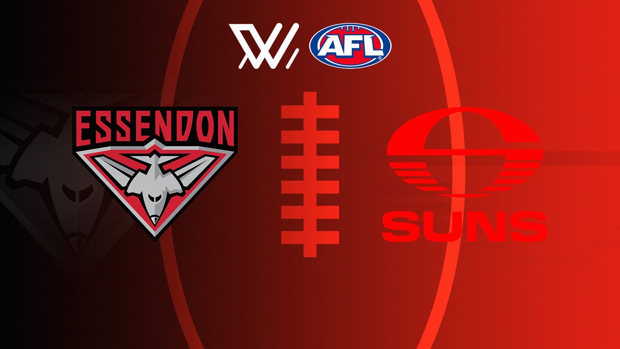 Essendon Bombers Women vs Gold Coast Suns Women poster