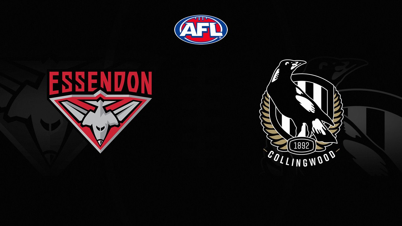 Essendon Football Club vs Collingwood Football Club poster