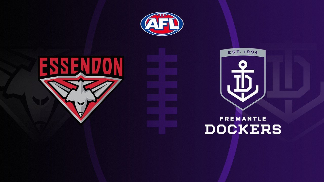 Essendon Football Club vs Fremantle Football Club poster