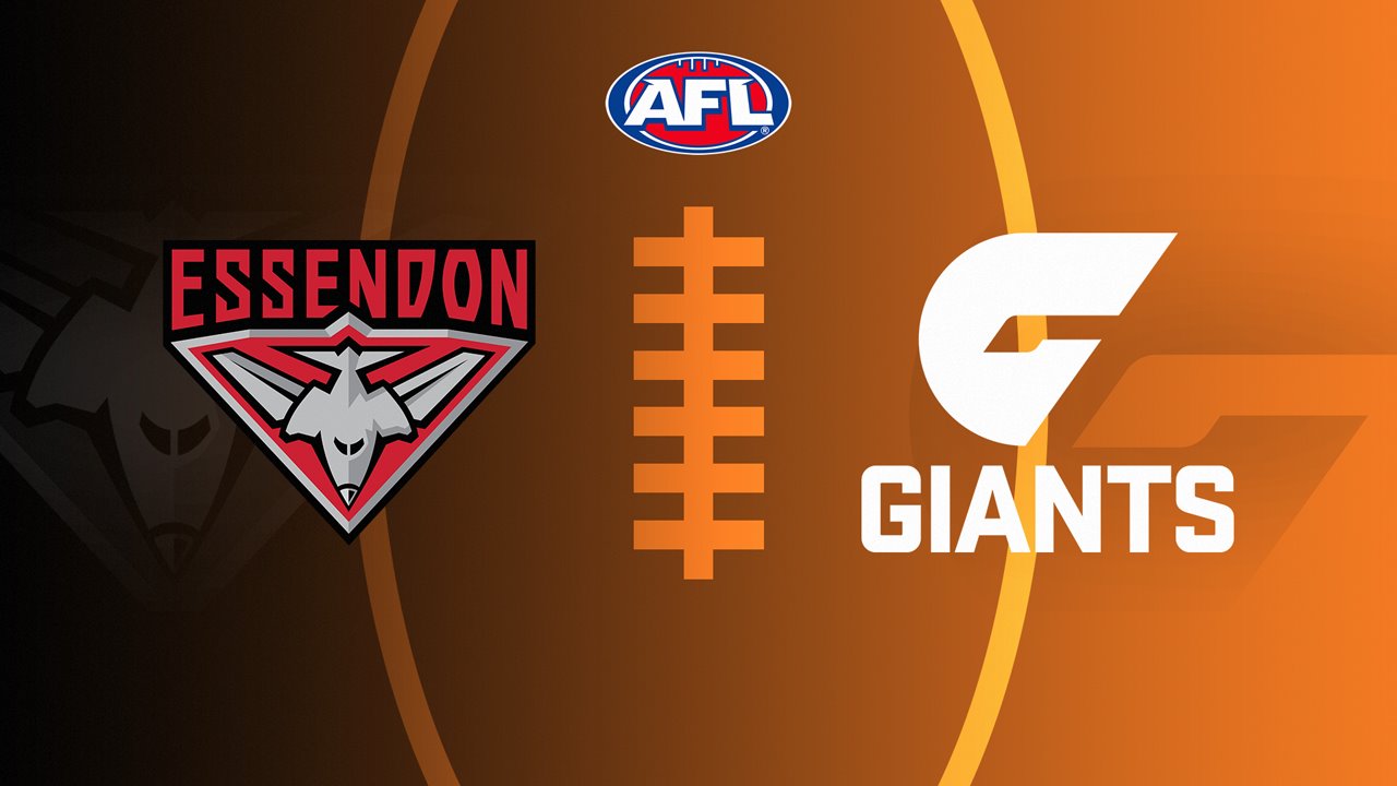 Essendon Football Club vs Greater Western Sydney Giants poster