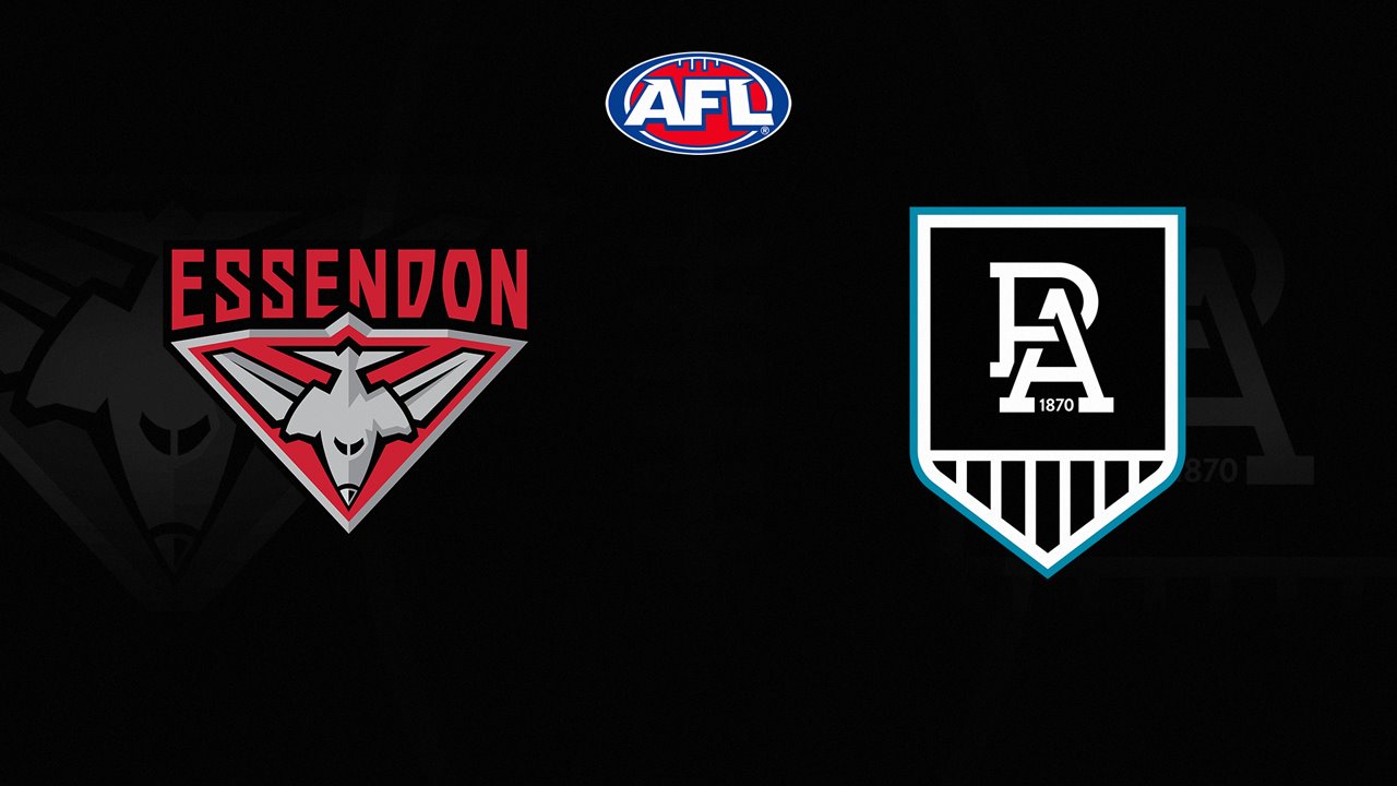 Essendon Football Club vs Port Adelaide Football Club poster