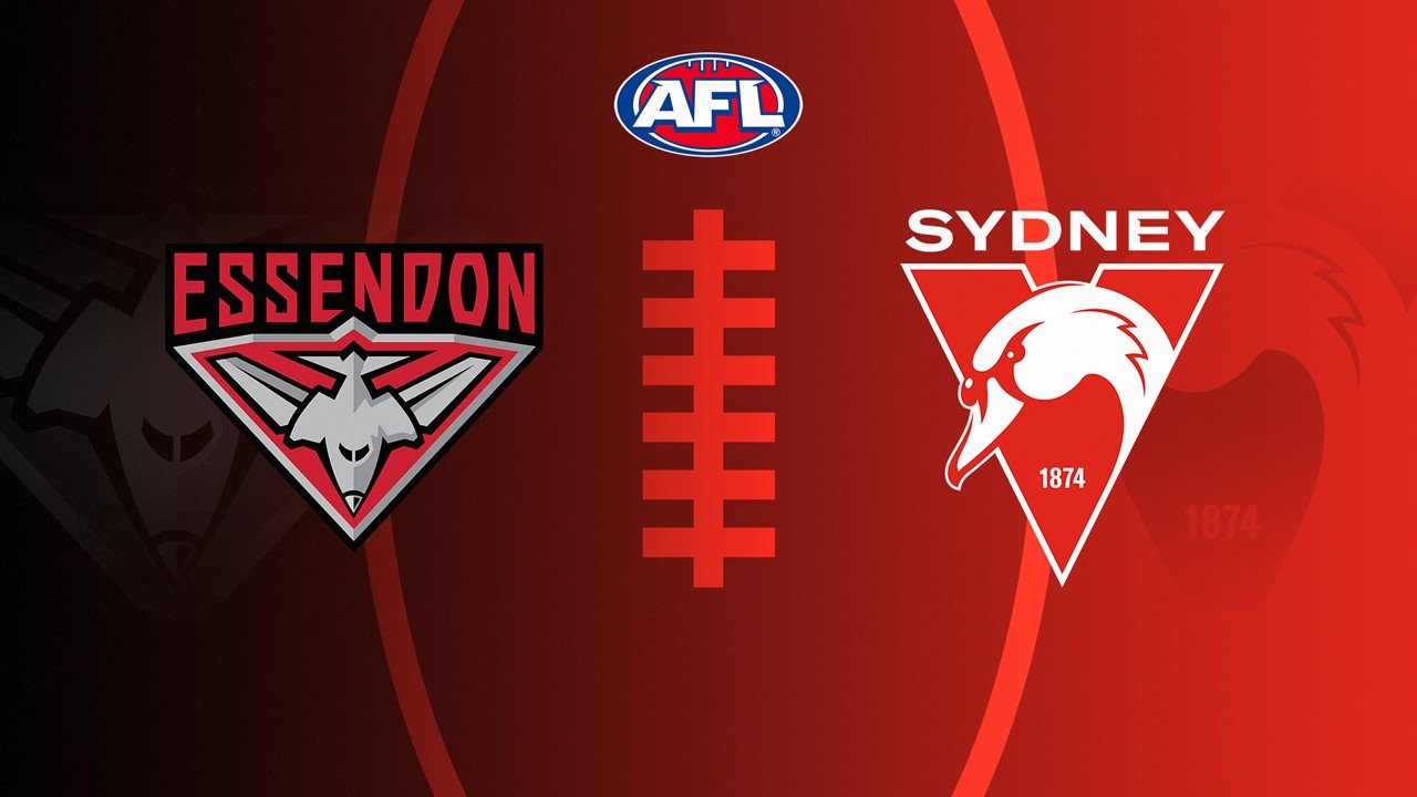Essendon Football Club vs Sydney Swans poster