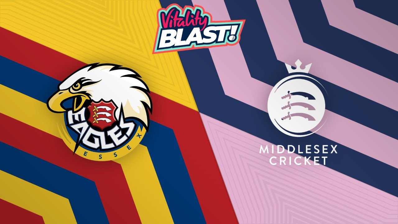 Essex Eagles vs Middlesex t20 poster