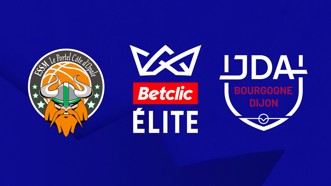 ESSM Le Portel vs Dijon poster