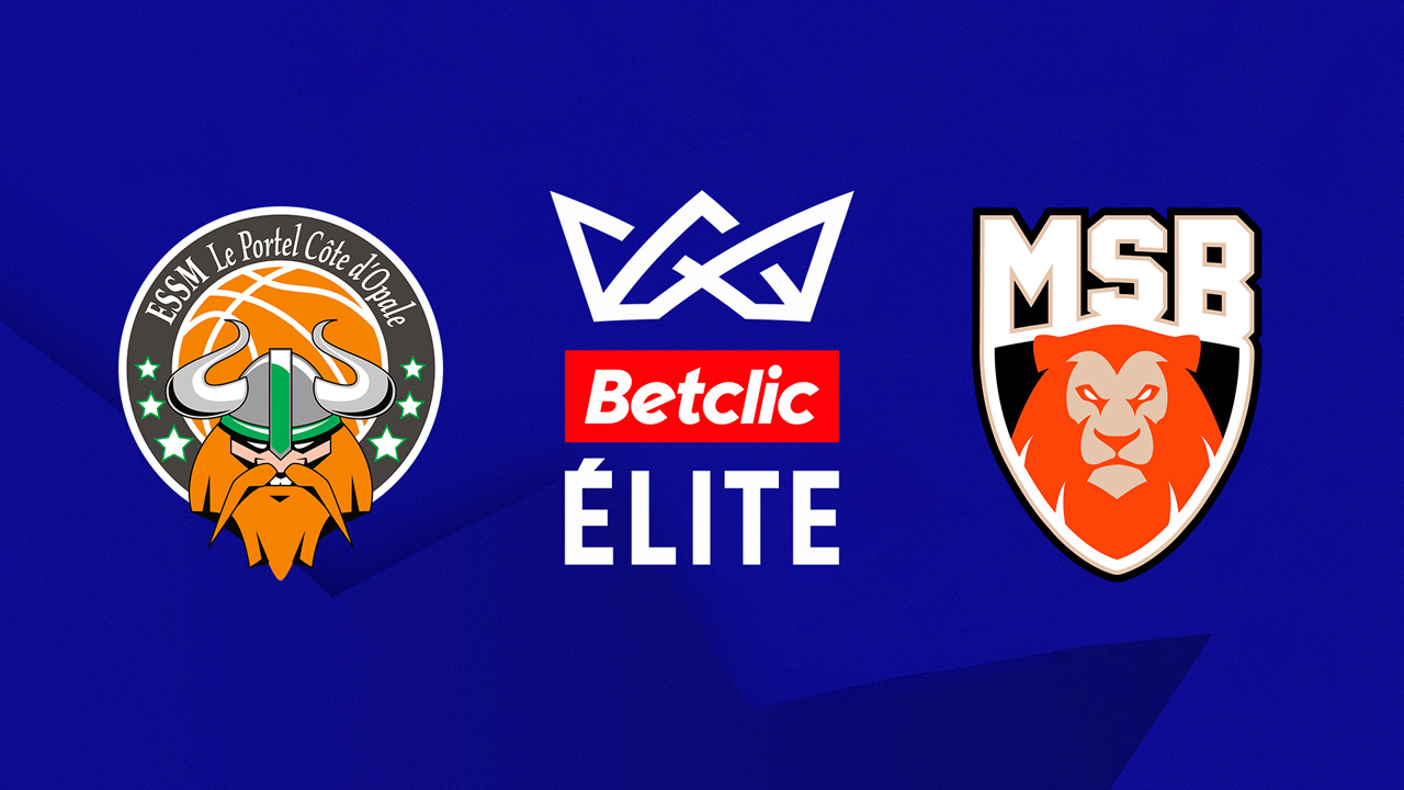 ESSM Le Portel vs Le Mans Sarthe Basket poster