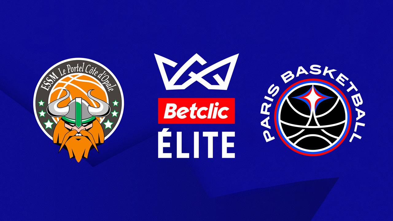 ESSM Le Portel vs Paris Basketball poster