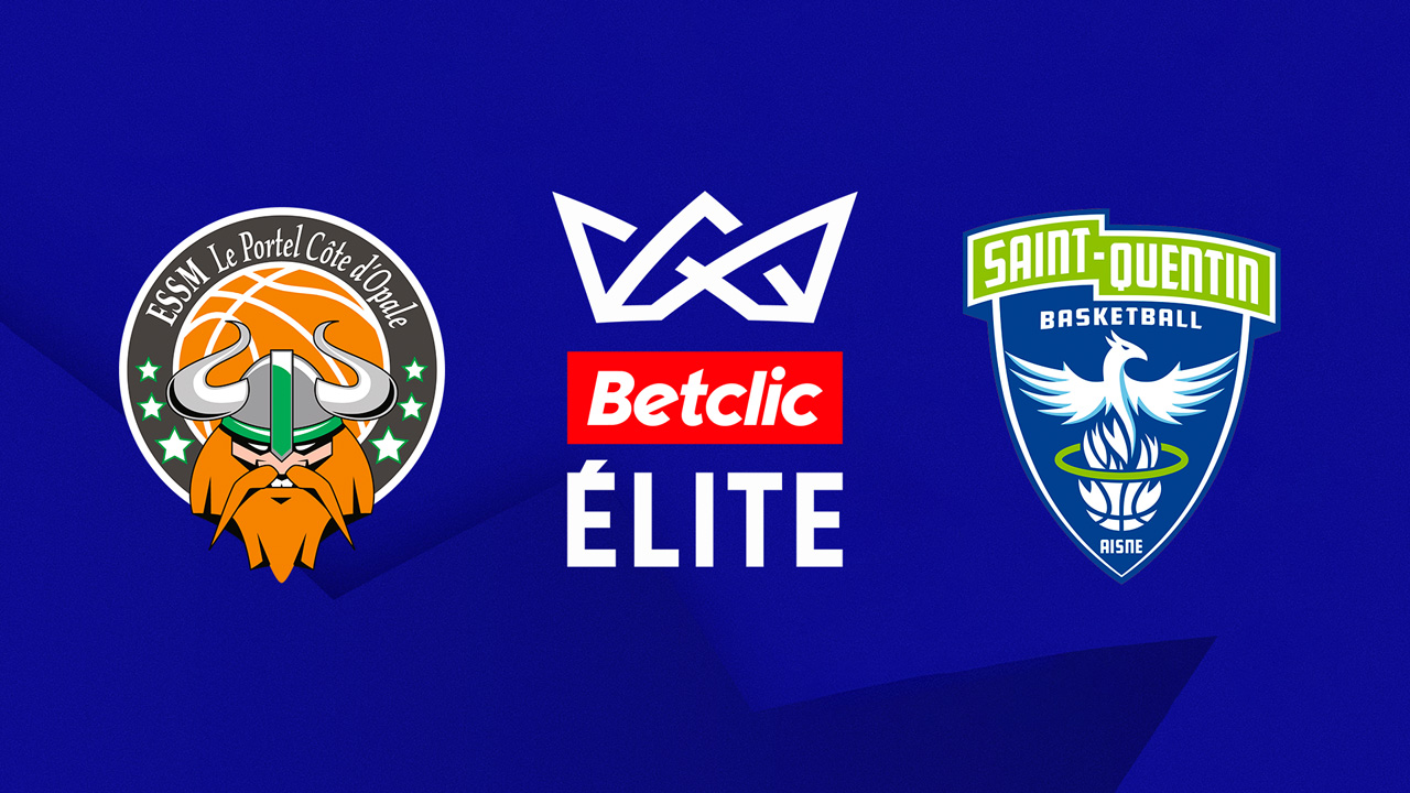 ESSM Le Portel vs Saint-Quentin Basket-Ball poster