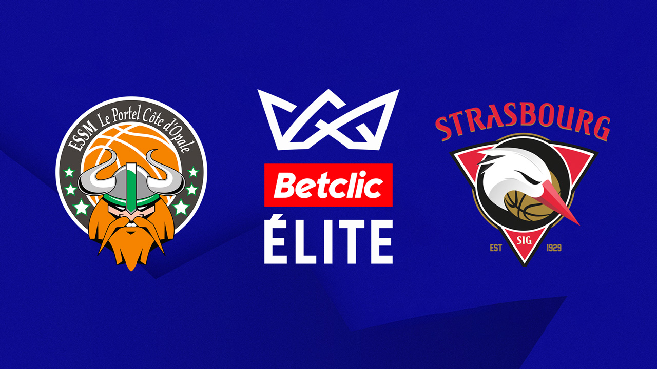 ESSM Le Portel vs Strasbourg poster