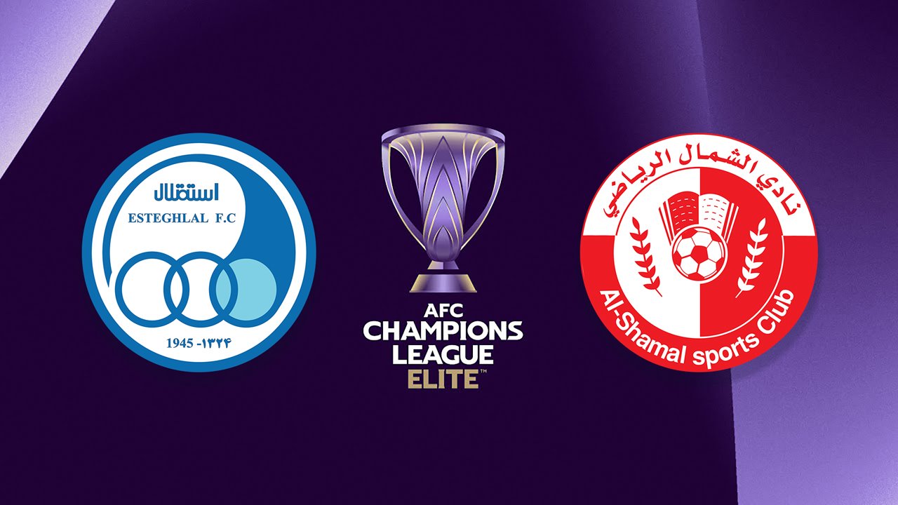 Esteghlal vs Al-Shamal poster