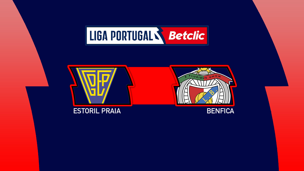 Estoril Praia vs Benfica poster