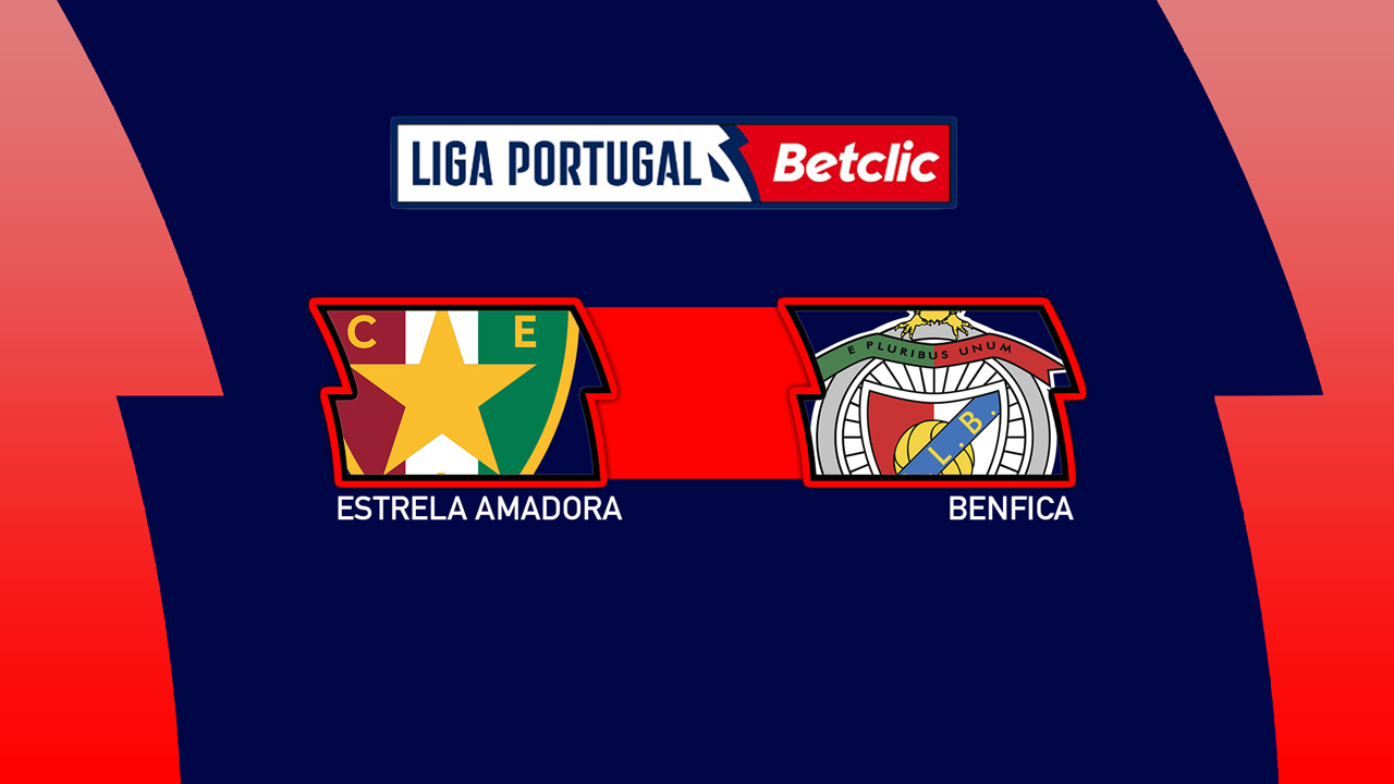 Estrela Amadora vs Benfica poster