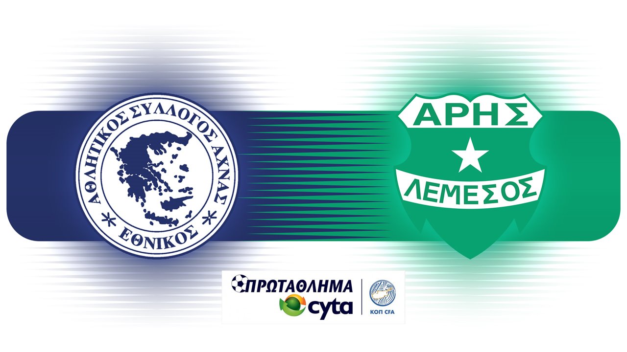 Ethnikos Achna vs Aris Limassol poster