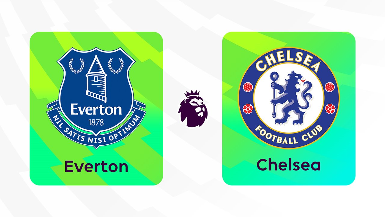 Everton vs Chelsea poster