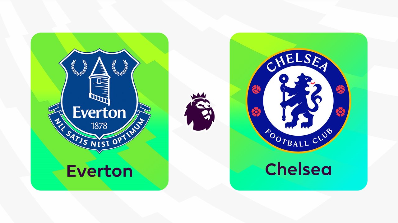 Everton vs Chelsea poster