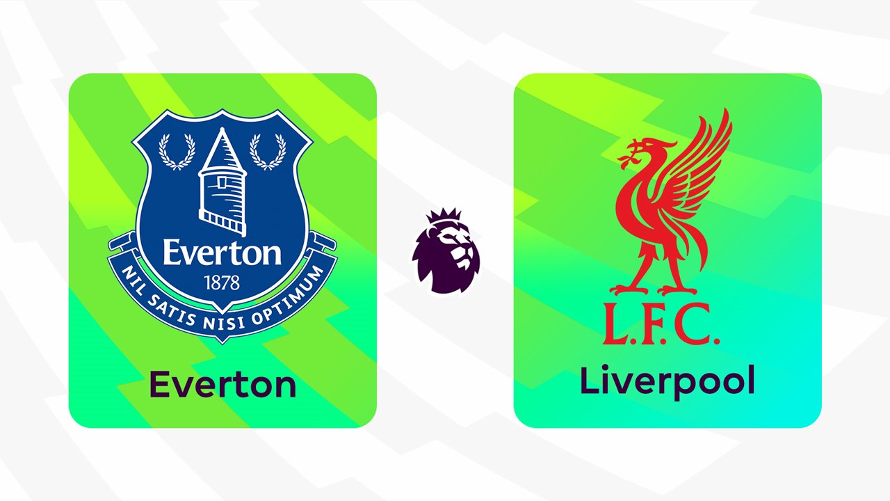 Everton vs Liverpool poster