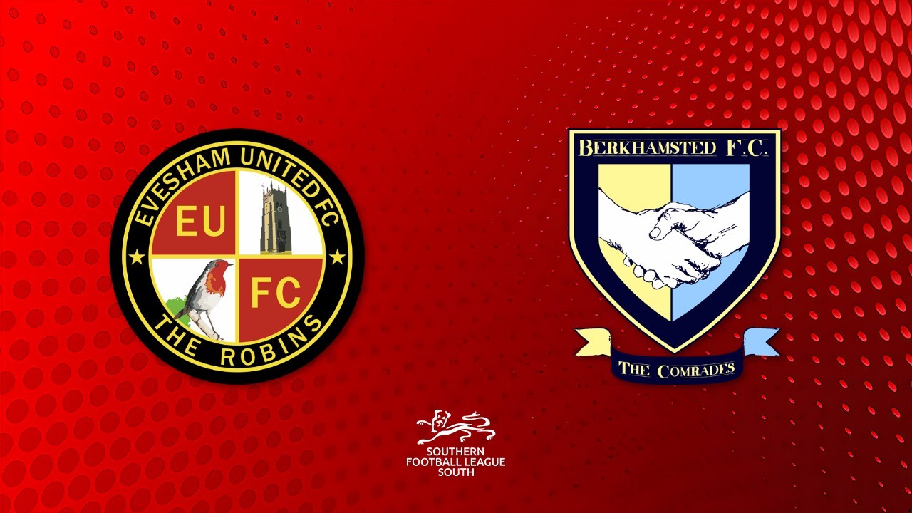 Evesham United vs Berkhamsted poster