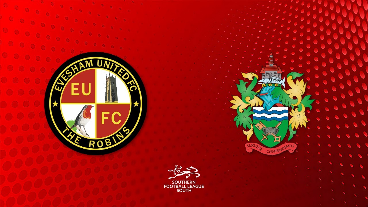 Evesham United vs Chertsey Town poster