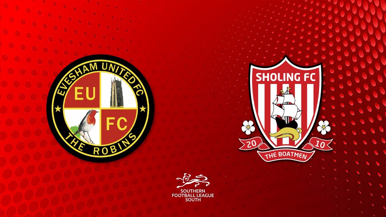 Evesham United vs Sholing poster