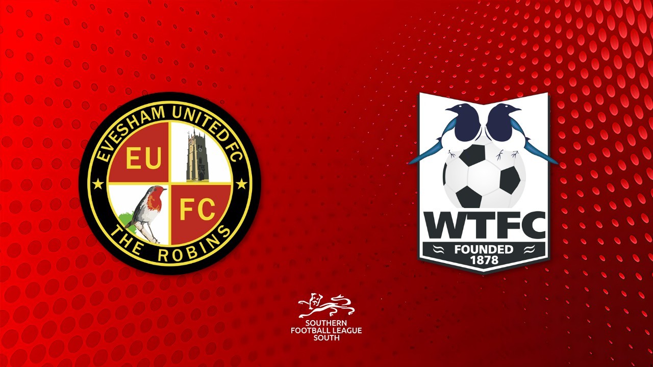 Evesham United vs Wimborne Town poster